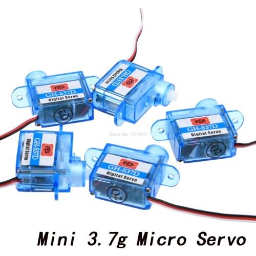 NEW PES GH-S37D 3.7g Servo Mini Micro Servo for RC plane Helicopter Boat Car