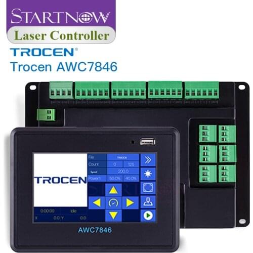 Trocen AWC708C Plus CO2 Laser Controller Card CNC Main Board Control System For Laser Machine Parts Upgrade Anywells AWC608S
