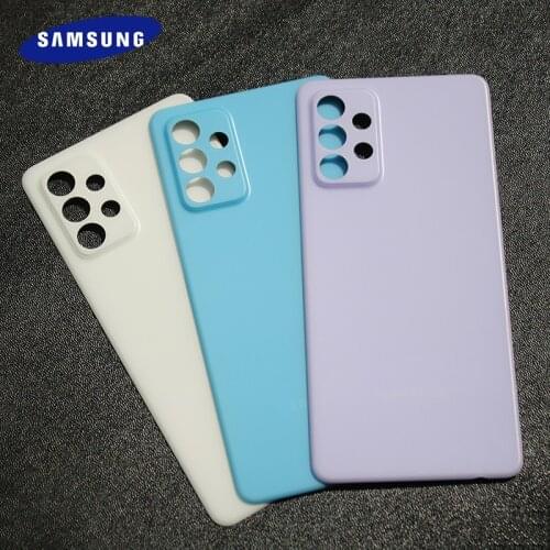 Original Samsung A72 Housing Cover A72 Battery Protective Back Cover for Galaxy A72 A 72 2020 Door Rear Replacement Case 5.6inch