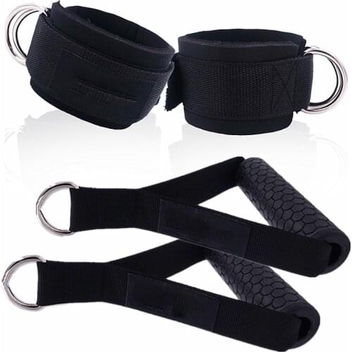 Fitness Supplies Rubber Handle Rope Rally Horizontal Bar Rally Band Elastic Band Resistance Exercise Fitness Fitting Handle