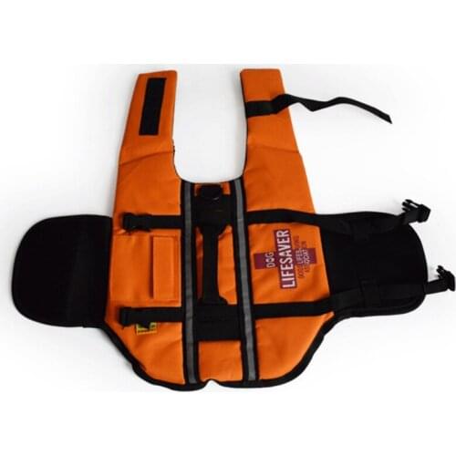 Pet Life Jacket Safety Clothes for Swim Dog Lifesaver Preserver Swimsuit For Water Safety At The Pool Summer Pet Dog Life Vest