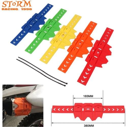 Universal Accessories Exhaust Anti-hot Protector Heat Shield Cover Guard For KTM EXC EXCF XC XCF XCW XCFW SX SXF SMR Dirt Bike