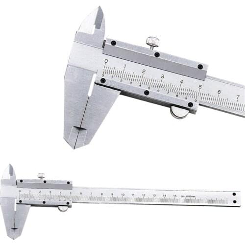 High-precision Vernier Caliper Measurement 0mm-150mm Metal Card 0.02mm High-precision Micrometer Tool Measuring Ruler