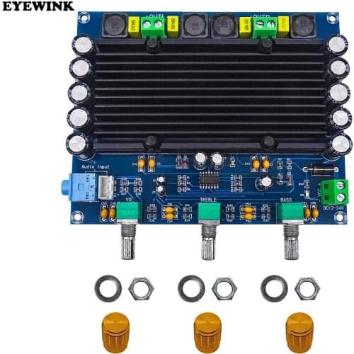 XH-M549 2.0 channel 2x150W TPA3116D2 digital audio hifi amplifier board with tone