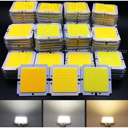 20W 30W COB LED Light 69MM 56MM Square Chip On Board Light Source Lamp for Downlight Floodlight Super Bright DC 36V 40V