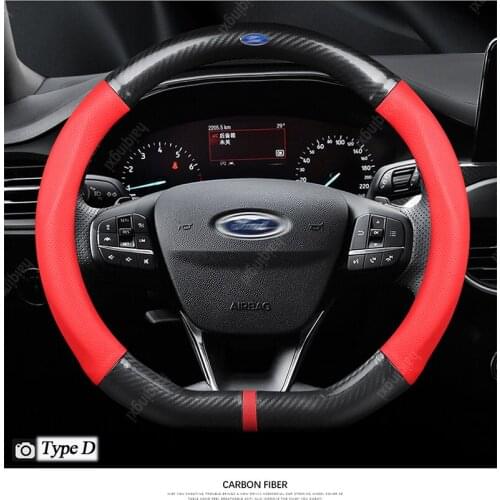 Steering wheel cover set for Ford Farris Classic New Focus kuga edge fiesta New Mondeo ecosport car accessories wheel cover