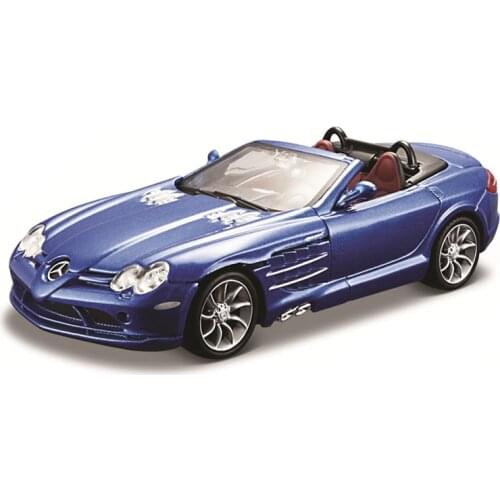 Bburago 1:32 Scale Mercedes-Benz SLR Mclaren Roadster Alloy Luxury Vehicle Diecast Cars Model Toy Collection Gift