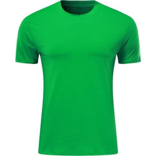 Custom Men Clothing Tops Green Short Sleeve