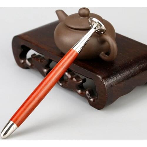 New Wood Tobacco Tamper 2in1 Multifunction Smoking Pipe Tool Stainless Steel Tobacco Pipe Needle Smoking Accessory