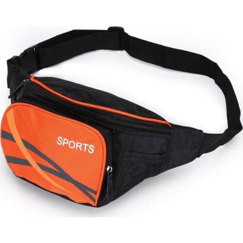 New Colorful Waist Pack For Men Fanny Pack Green Leaves Style Bum Bag Women Money Belt Travelling Mobile Phone Bag
