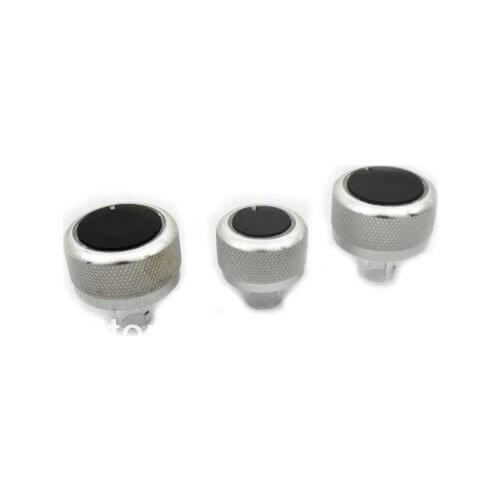 Replacement Climate Control Knob (Silver) For VW Volswagen Golf MK5