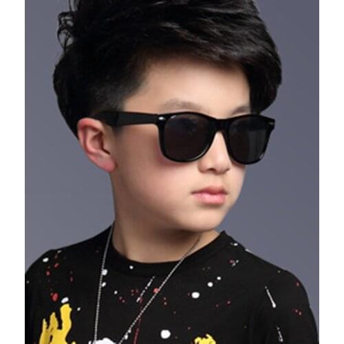 2021 Fashion Brand Kids Sunglasses Child Black Sun Glasses Anti-uv Baby Sun-shading Eyeglasses Girl Boy Sunglass