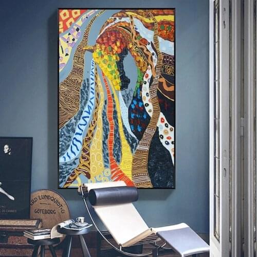 Modern Abstract Wall Art Colorful Paintings Nordic Animal Horse Canvas Posters Prints Living Room Bedroom Corridor Decoration