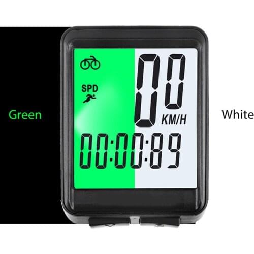 Bicycle Speedometer and Odometer Wireless Waterproof Cycle Bike Computer Luminous Automatic Wake-up & Multi-Functions jlrr