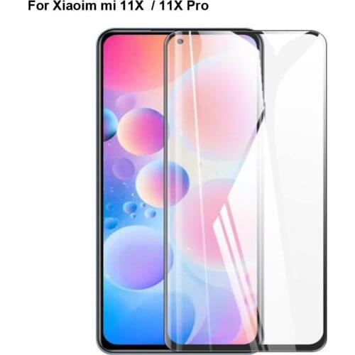 1PC For Xiaomi Mi 11X Glass Tempered Cover Tempered Glass For Xiaomi Mi 11X Pro Protection Screen Protector Protective Film