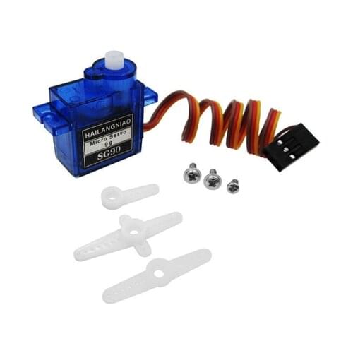 10PCS/LOT Special promotions SG90 9g Mini Micro Servo for RC for RC 250 450 Helicopter Airplane Car Integrat