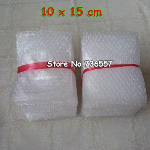 100pcs Free Shipping 10*15cm Bubble Bags New 100x150 mm Bubble Envelopes Wrap Bags Pouches packaging PE Mailer Packing package