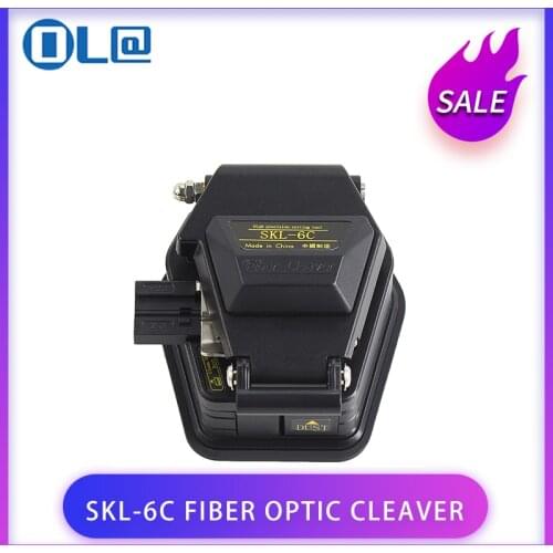 10pcsFiber Cleaver SKL-6C Cable Cutting Knife FTTT Fiber Optic Knife Tools Cutter High Precision Cleavers 16 Surface Blade