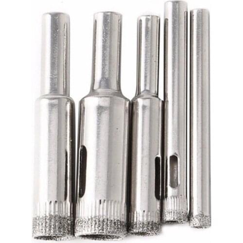 5 Pcs Drill Bits Diamond Bits Hot Hole Opener Woodworking Hand Tools Accessories For Tile Ceramic Glass Marble Granite Saw