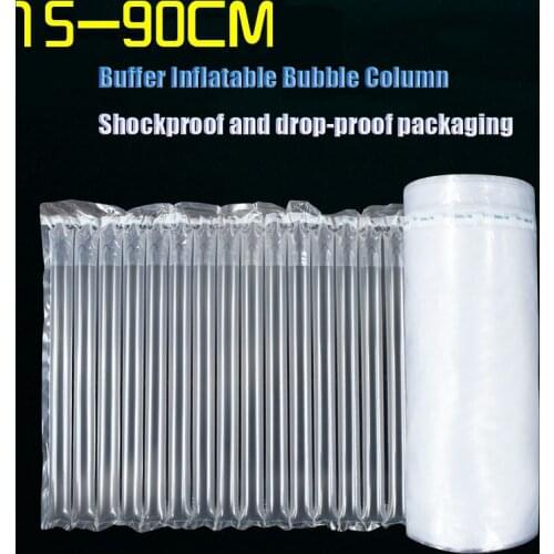 500CM Bubble Column Air Column Bag Shockproof Express protective Packaging Inflatable Flm Roll Packing FiIm Material Custom