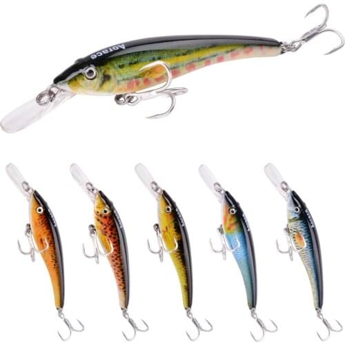 6PCS Trolling fishing Minnow Wobbler jig Swim fish lures 6.5cm Artificial hard bait Crankbait Carp Fishing Pesca Fishing tackle
