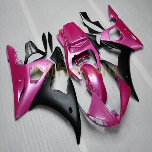 8Gifts+Custom YZFR6 2003 2004 2005 For PINK Fairing Bodywork Fit R6 03 05 R6S 06 07 08 09 ABS Plastic fairing