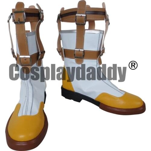 Tales of Zestiria Sorey White Adult Halloween Christmas Cosplay Shoes Boots X002