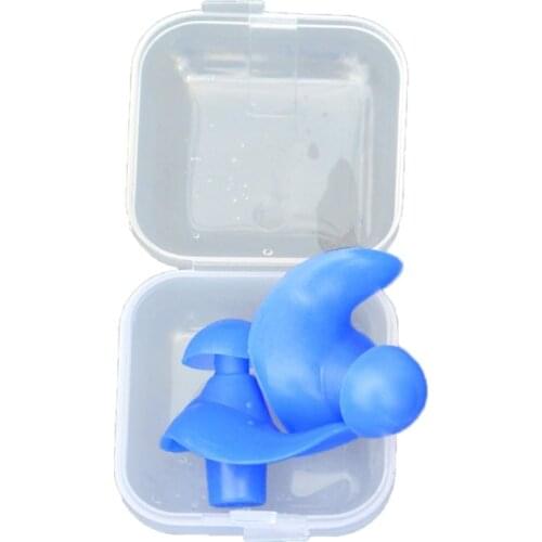 1 Pair Mounchain Soft Ear Plugs Environmental Silicone Waterproof Dust-Proof Earplugs Diving Water Sports Swimming Accessories