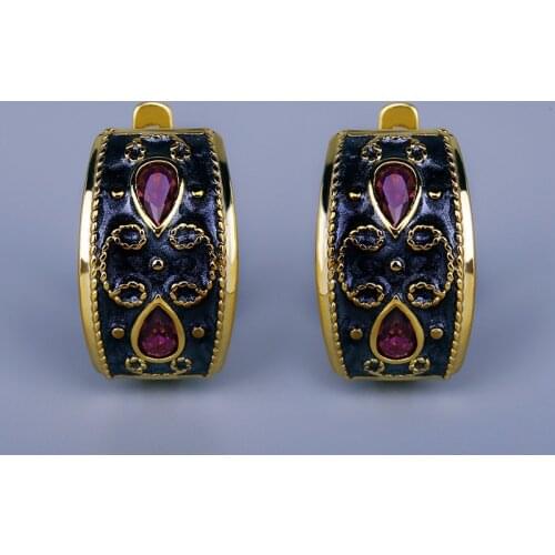 Женские золотые серьги Bvlgelina China At AliExpress