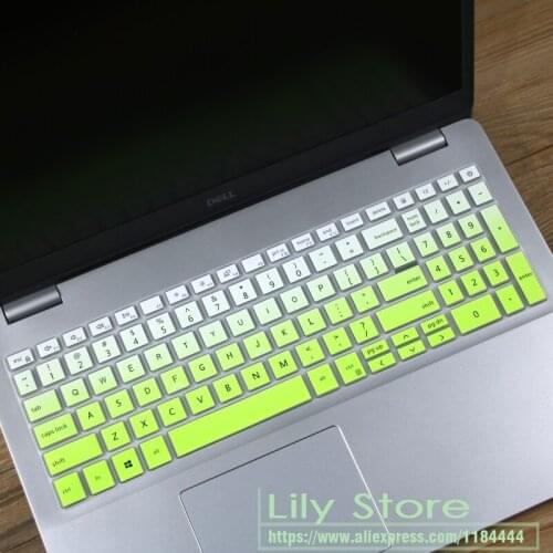 For 2021 2020 15.6" Dell Inspiron 15 5505 5501 5508 5590 Inspiron 15 7000 7590 7591 Silicone Keyboard Cover skin Protector