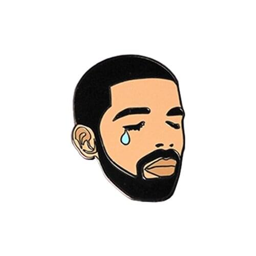 Drake Enamel Pin badge