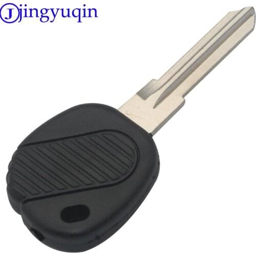 Jingyuqin 10ps Replacement Transponder Remote Car Key Shell For Volkswagen Fob Key Case Blank Cover