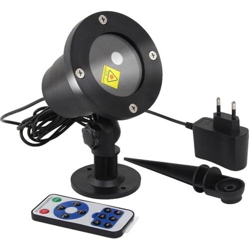 Moving Sky Star Laser Projector Landscape Lighting Red&Green Christmas Party LED Stage Light Outdoor Garden Lawn Lamp