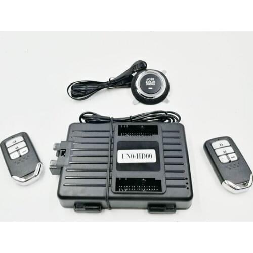 For Honda FIT 2014-2018 Car Add Push Start Stop Remote Start System and Keyless Entry Keyless Go Plug and Play