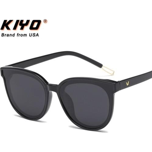 KIYO Brand 2020 New Women Men Polygonal Sunglasses PC Fashion Sun Glasses High Quality UV400 Driving Eyewear 1102