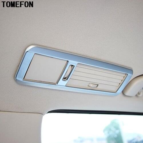 TOMEFON Fit For Mercedes-Benz Vito (W447) 2014-2017 Auto Accessories Matte Interior Rear Row Top Roof Air Vent Outlet Cover 4Pcs