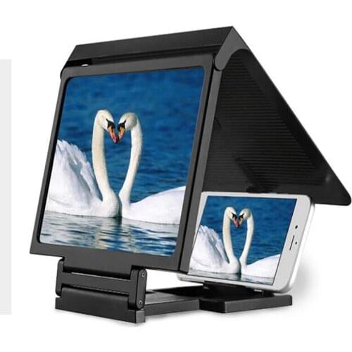 3D Video Screen Magnifier Mobile Phone Screen Magnifying Glass Anti-Radiation Eye Protection Display Adjustment Expander