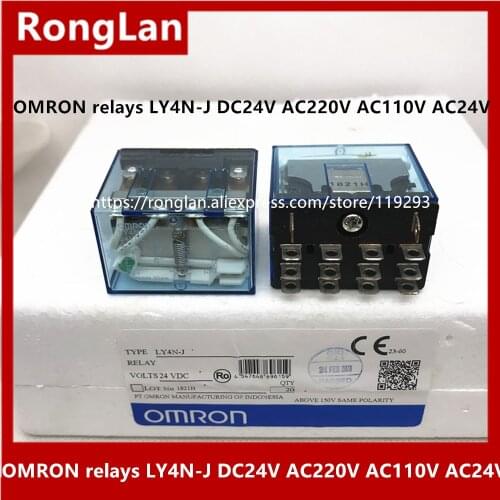 [ZOB] Supply of new imported OMRON Omron solid state relays LY4N-J DC24V --10PCS/LOT