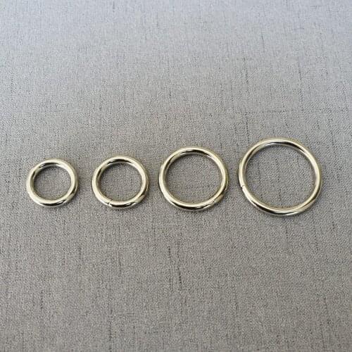 1 Pcs/Lot 15mm 20mm 25mm 32mm O Ring Use For DIY Bag Strap Belt Handle Shoulder Webbing Leather Craft Accessories