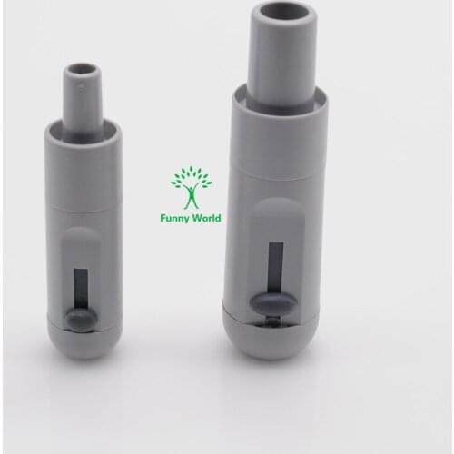 2Pcs Saliva Ejector Suction Valves SE HVE Tip Adapter Nozzle Plastic For Dental