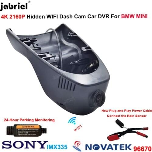 For BMW MINI JCW F54 F56 F57 2015 2016 2020 2021 Countryman CLUBMAN F56 F55 F54 F57 F60 2018 2019 2020 2021 4K Dash Cam Car DVR