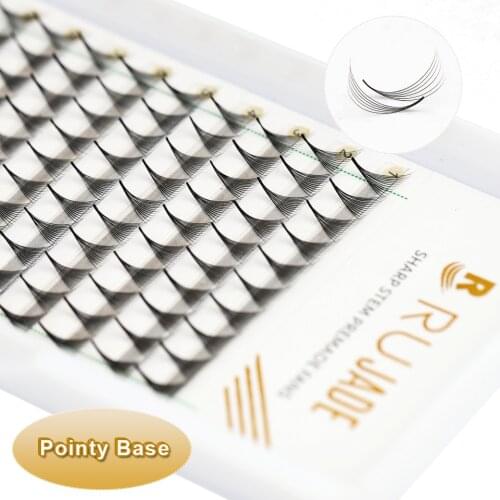 Long Sharp Stem Premade Volume Fans Lash 3D/4D/5D/6D/8D Narrow Fans Lash Slim Thin Pointy Base Russian Volume Fans Lash Eyelash