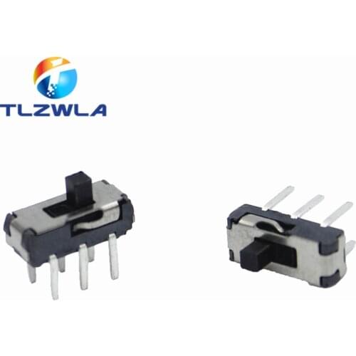 20Pcs MSS22D18 MINI Miniature DIP Slide Switch 2P2T 6Pin Handle high 2mm For DVD Switch