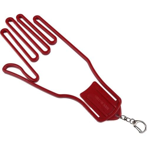 Multiple Colour Golf Glove Holder With Buckle Glove Lining Accessories Support Frame Glove Display Stand To Prevent Deformation