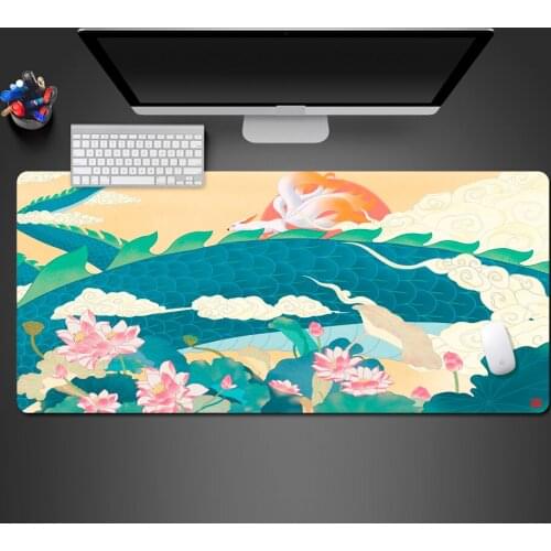 Fashion Chinese Best-Selling Large Mouse Pad Unique Animal Design High Quality Natural Rubber Game Non-Slip Customizable Mat