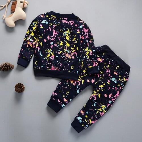 The new 2019 children childrens wear the spring and autumn period and the han edition two-piece leisure children sports boy
