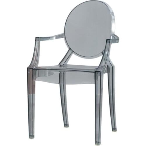 Nordic Dining Chairs Transparent Victoria Ghost Makeup Dressing Chair Stackable Garden Loft Kitchen Dining Room Chairs