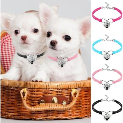Pet Collar Cute Cat Dog Collar Puppy Necklace Small Dogs Cats Collars Pet Accessories With Heart Pendant For Kitten Chihuahua