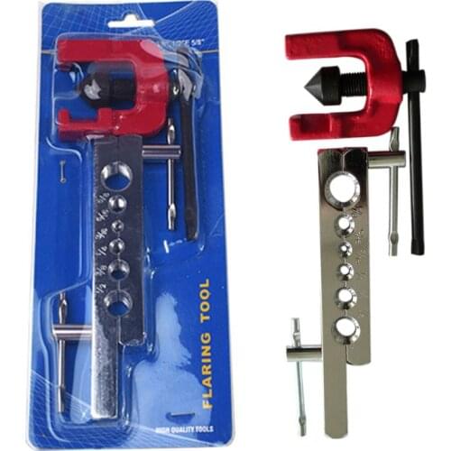 13MA CT-2020 Manual Copper Tube Expansion Reamer Water Gas Brake Line Application Tubing Eccentric Cone Type Flaring Tool Sets