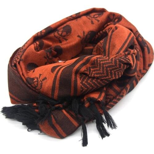 Arab Scarf Shawl Keffiyeh Wrap Shemagh Scarf Mask Hiking Camping Man Woman Sunshade Head Wrap Cycling Shawl Neck Cover